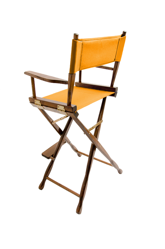 Bar Height (30″) Director's Chair – Gold Medal Classic Walnut Finish –  GoldMedal1892