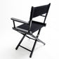 Table Height (18″) Director’s Chair – Black Finish
