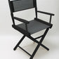 Table Height (18″) Director’s Chair – Black Finish