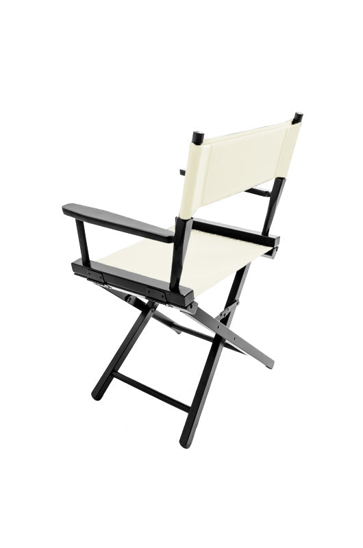 Table Height (18″) Director’s Chair – Black Finish