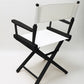 Table Height (18″) Director’s Chair – Black Finish