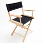 Table Height (18″) Director’s Chair – Natural Finish