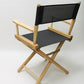 Table Height (18″) Director’s Chair – Natural Finish