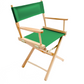 Table Height (18″) Director’s Chair – Natural Finish