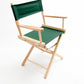 Table Height (18″) Director’s Chair – Natural Finish
