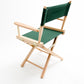 Table Height (18″) Director’s Chair – Natural Finish