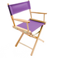 Table Height (18″) Director’s Chair – Natural Finish