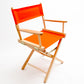 Table Height (18″) Director's Chair - Contemporary - Natural Finish