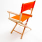 Table Height (18″) Director’s Chair – Natural Finish