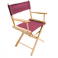 Table Height (18″) Director’s Chair – Natural Finish