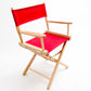 Table Height (18″) Director’s Chair – Natural Finish