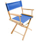 Table Height (18″) Director’s Chair – Natural Finish