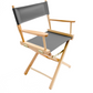Table Height (18″) Director’s Chair – Natural Finish