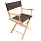 Table Height (18″) Director’s Chair – Natural Finish