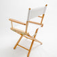 Table Height (18″) Director’s Chair – Natural Finish
