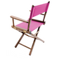 Table Height (18″) Director’s Chair – Walnut Finish