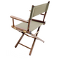 Table Height (18″) Director’s Chair – Walnut Finish