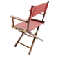 Table Height (18″) Director’s Chair – Walnut Finish