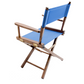 Table Height (18″) Director’s Chair – Walnut Finish