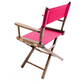 Table Height (18″) Director’s Chair – Walnut Finish