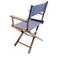 Table Height (18″) Director’s Chair – Walnut Finish