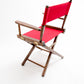 Table Height (18″) Director’s Chair – Walnut Finish