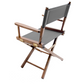 Table Height (18″) Director’s Chair – Walnut Finish