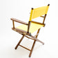 Table Height (18″) Director’s Chair – Walnut Finish