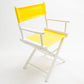 Table Height (18″) Director’s Chair – White Finish