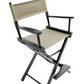 Counter Height (24″) Director’s Chair – Black Finish