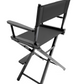 Counter Height (24″) Director’s Chair – Black Finish