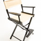 Counter Height (24″) Director’s Chair – Black Finish