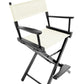 Counter Height (24″) Director’s Chair – Black Finish