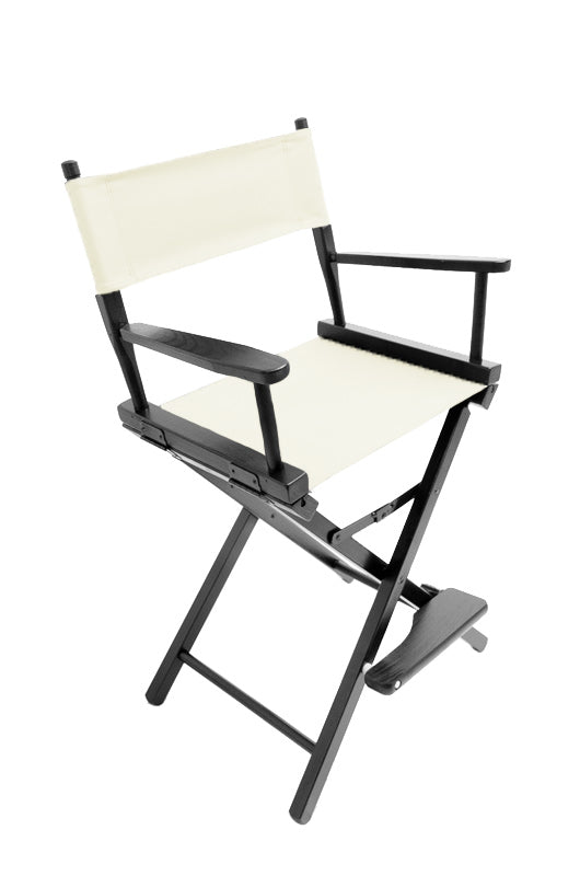 Counter Height (24″) Director’s Chair – Black Finish