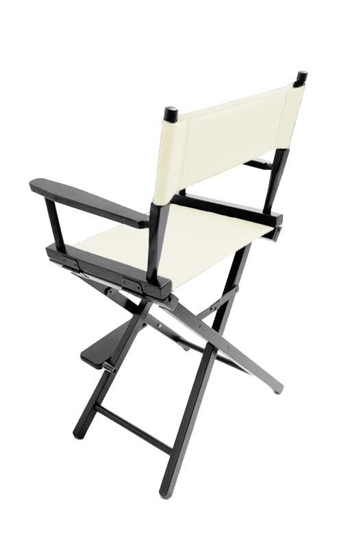 Counter Height (24″) Director’s Chair – Black Finish