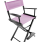 Counter Height (24″) Director’s Chair – Black Finish