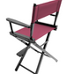 Counter Height (24″) Director’s Chair – Black Finish