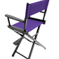 Counter Height (24″) Director’s Chair – Black Finish