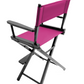 Counter Height (24″) Director’s Chair – Black Finish