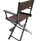 Counter Height (24″) Director’s Chair – Black Finish