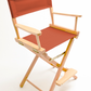 Counter Height (24″) Director’s Chair – Natural Finish