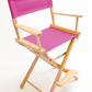 Counter Height (24″) Director’s Chair – Natural Finish