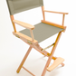 Counter Height (24″) Director’s Chair – Natural Finish