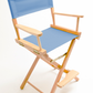 Counter Height (24″) Director’s Chair – Natural Finish