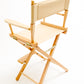 Counter Height (24″) Director’s Chair – Natural Finish
