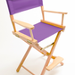 Counter Height (24″) Director’s Chair – Natural Finish