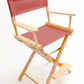 Counter Height (24″) Director’s Chair – Natural Finish