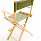 Counter Height (24″) Director’s Chair – Natural Finish