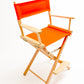 Counter Height (24″) Director’s Chair – Natural Finish