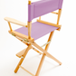 Counter Height (24″) Director’s Chair – Natural Finish